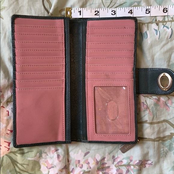 HOBO Bags Hobo Wallet With Coin Purse Dark Green Leather Poshmark